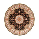 Täbriz - 50 Raj Teppich 208x208cm - Perserteppich