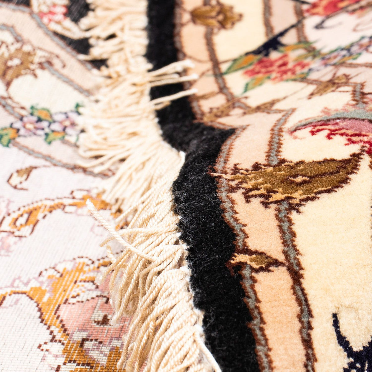 Perser Rug - Tabriz - Royal round  - 208 x 208 cm - dark blue