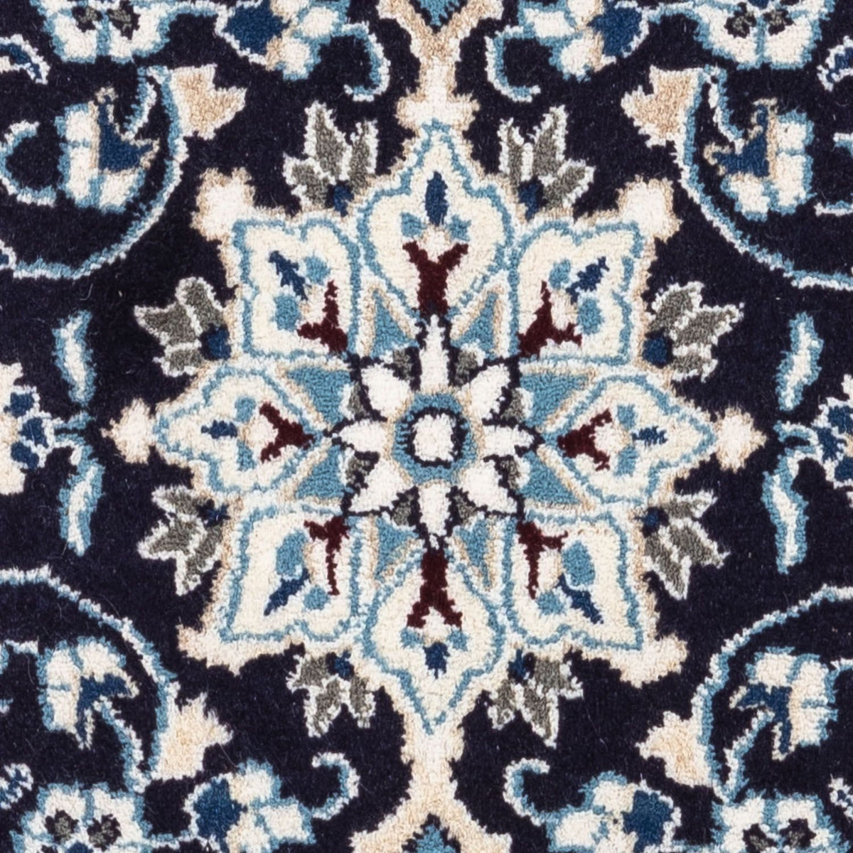 Perser Rug - Nain - 94 x 58 cm - dark blue