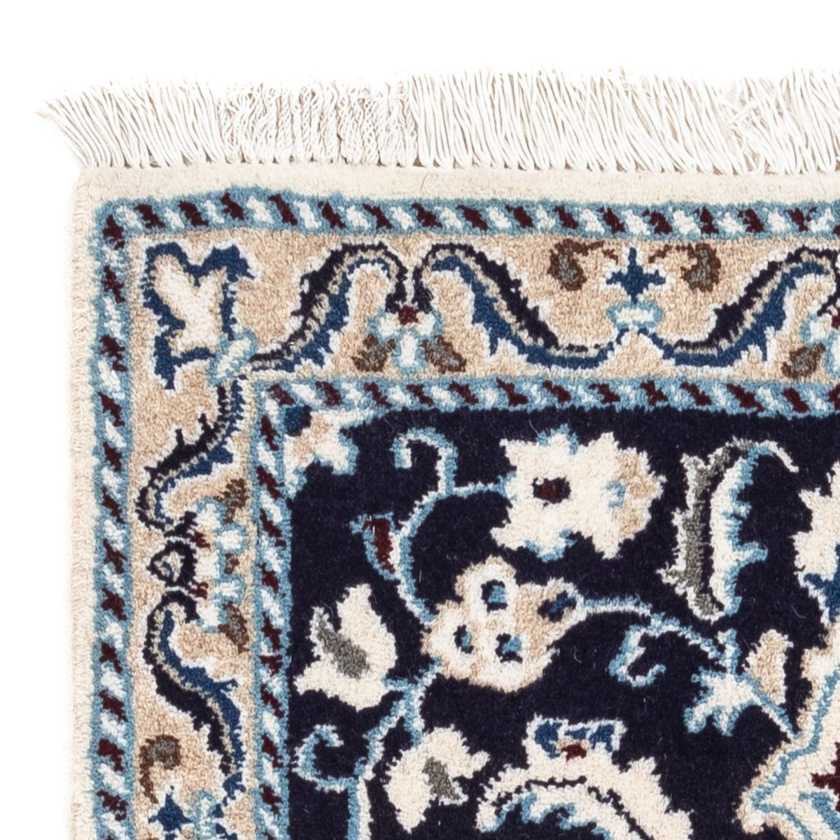 Perser Rug - Nain - 94 x 58 cm - dark blue