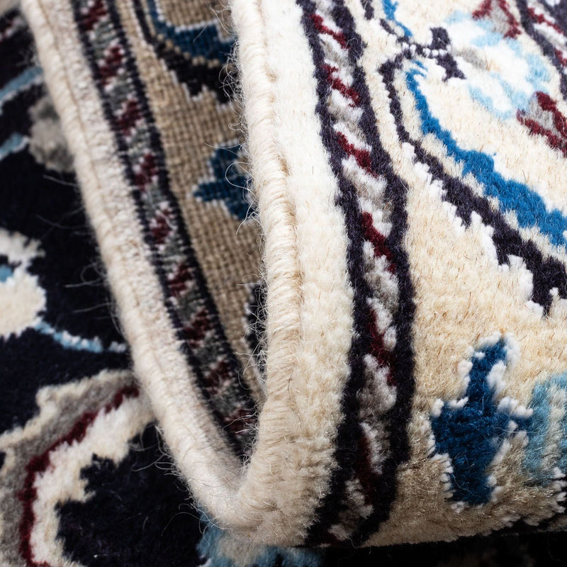 Perser Rug - Nain - 101 x 55 cm - dark blue