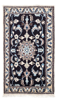Perser Rug - Nain - 101 x 57 cm - dark blue
