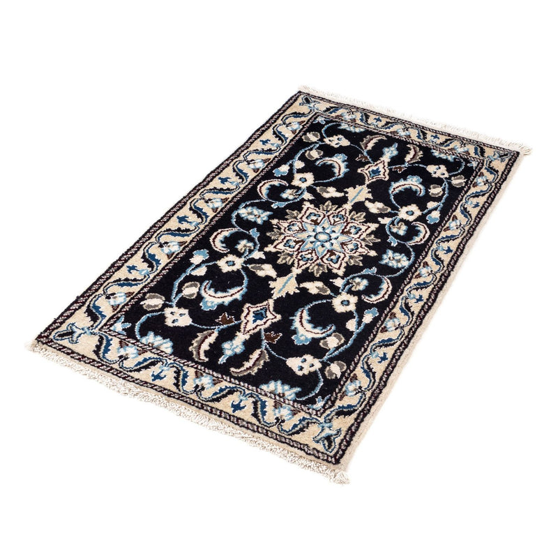 Perser Rug - Nain - 101 x 57 cm - dark blue