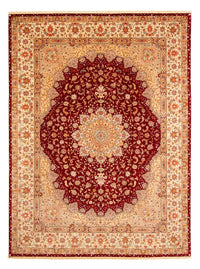 Perser Rug - Tabriz - Royal - 400 x 300 cm - dark red