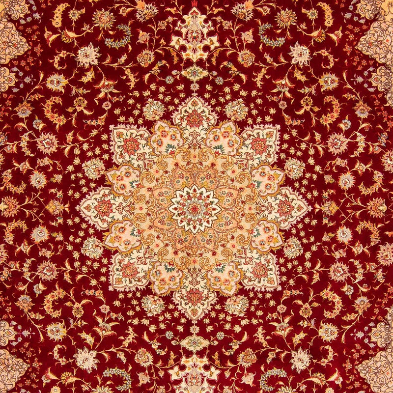 Perser Rug - Tabriz - Royal - 400 x 300 cm - dark red