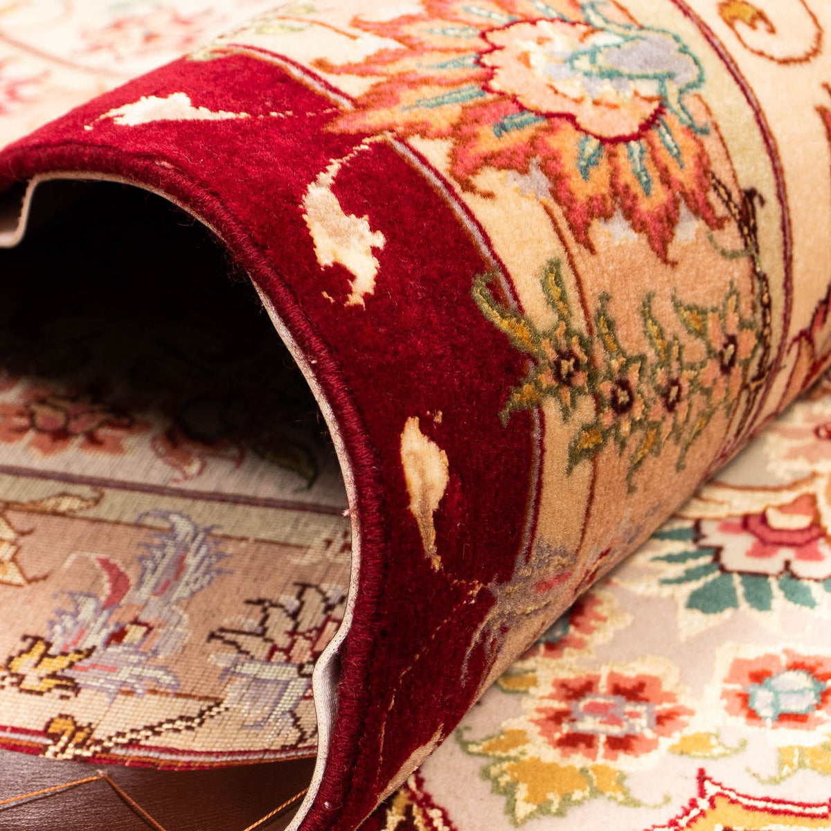 Perser Rug - Tabriz - Royal - 400 x 300 cm - dark red