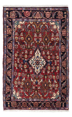 Perser Rug - Nomadic - 130 x 83 cm - dark red