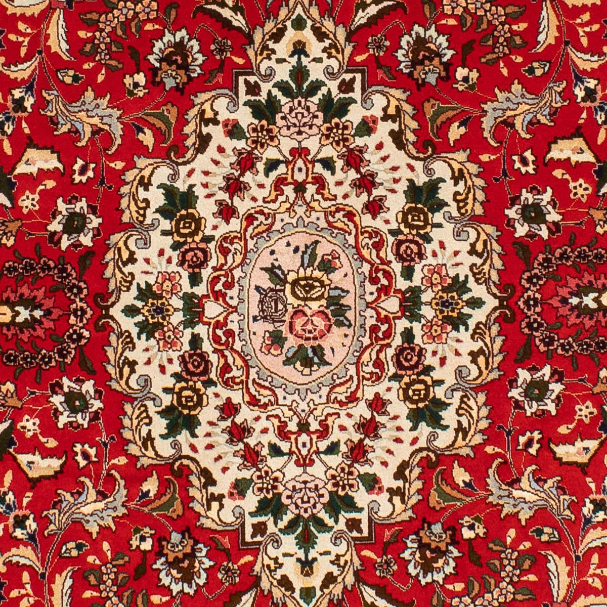 Perser Rug - Tabriz - Royal oval  - 195 x 130 cm - red