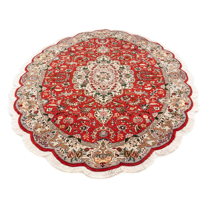 Perser Rug - Tabriz - Royal oval  - 195 x 130 cm - red
