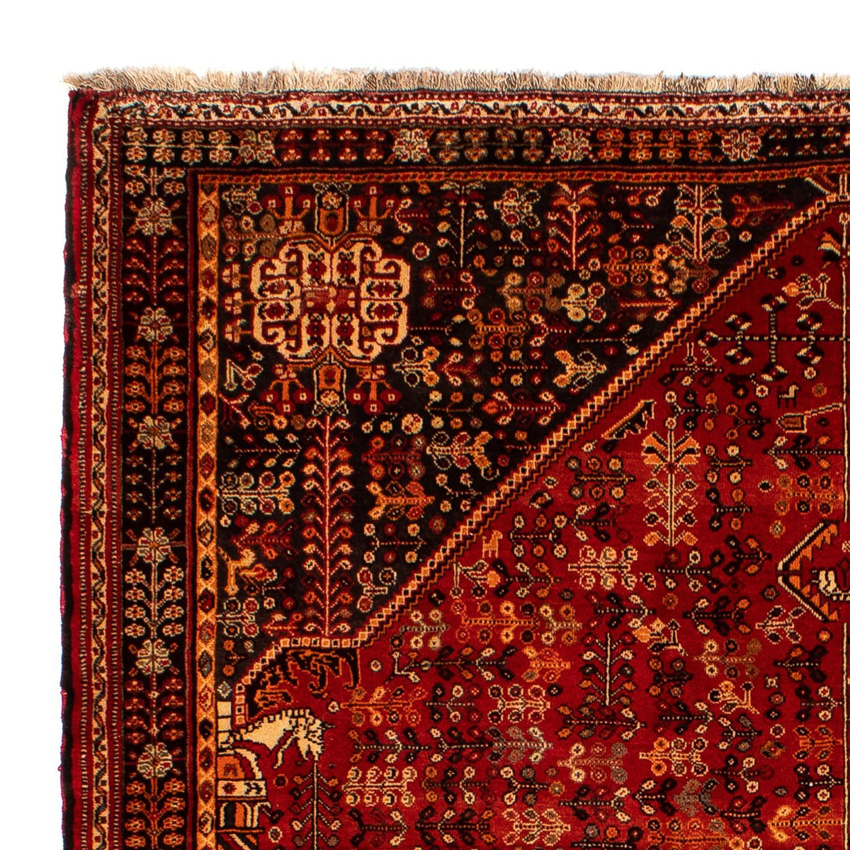 Perser Rug - Nomadic - 288 x 203 cm - dark red