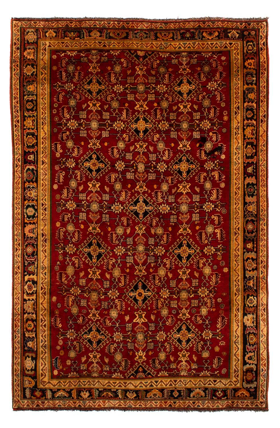 Perser Rug - Nomadic - 296 x 190 cm - dark red