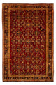 Perser Rug - Nomadic - 296 x 190 cm - dark red