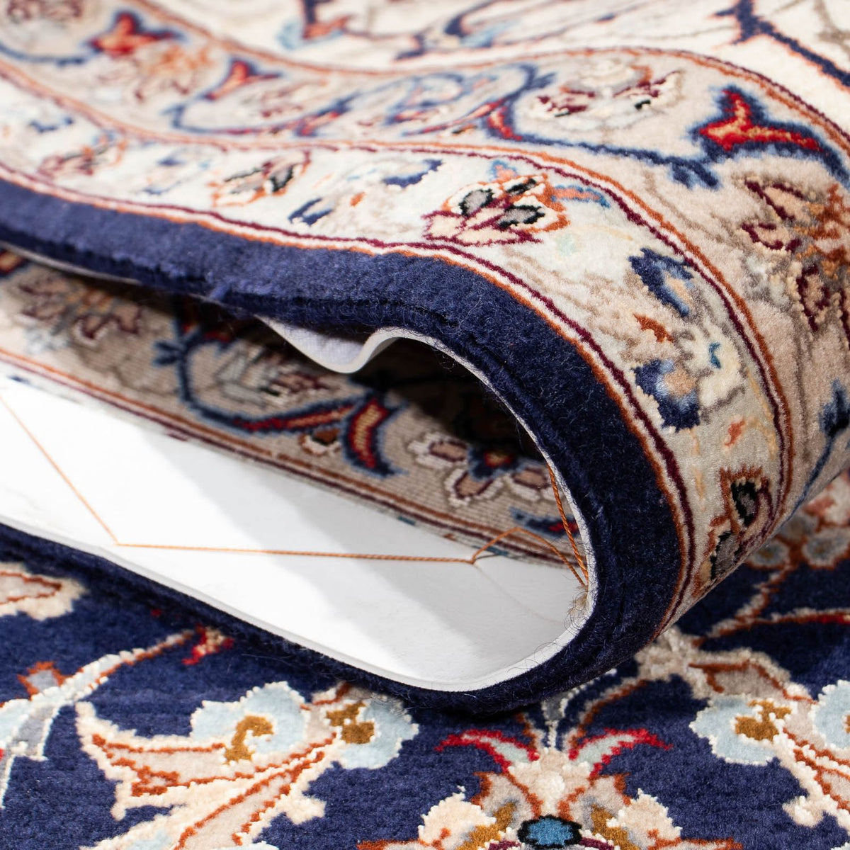 Perser Rug - Isfahan - Premium - 243 x 156 cm - dark blue