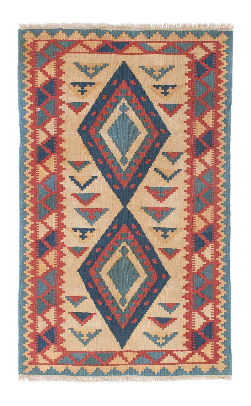 Kelim Rug - Oriental - 184 x 117 cm - light brown