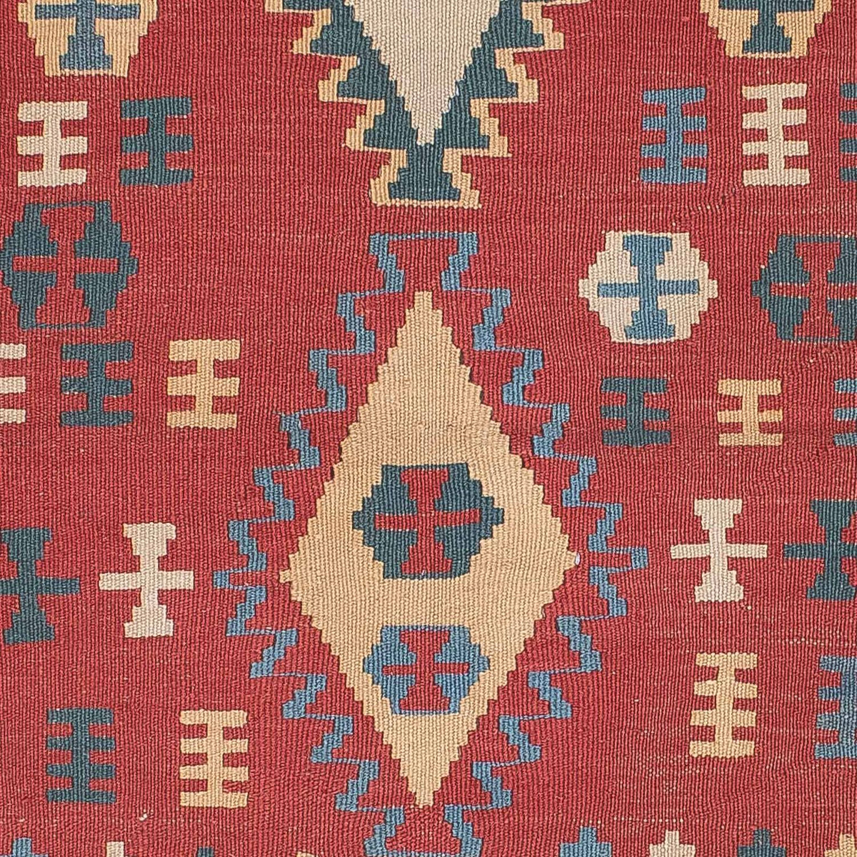 Kelim Rug - Oriental - 168 x 113 cm - dark red