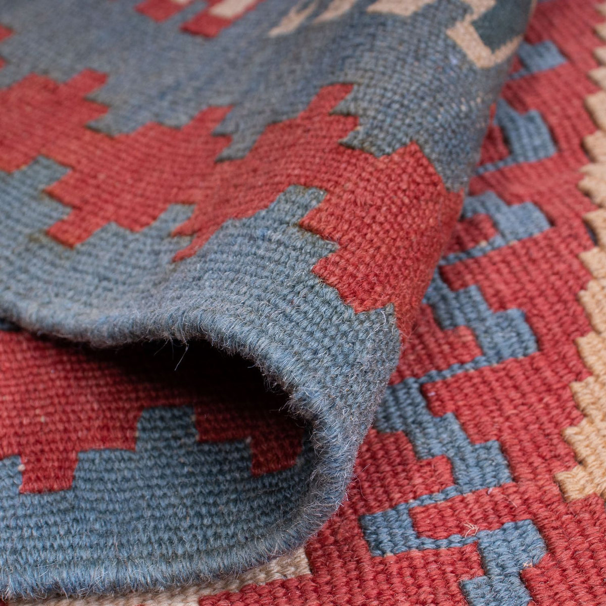 Kelim Rug - Oriental - 168 x 113 cm - dark red