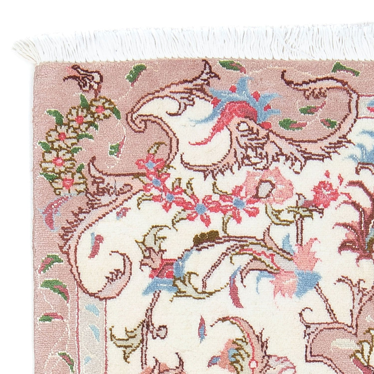 Tabriz - 50 Raj Rug 60x89cm - Persian Rugs