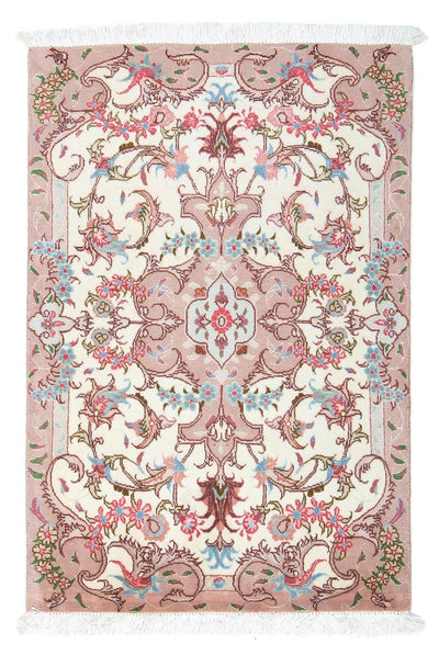 Tabriz - 50 Raj Rug 60x89cm - Persian Rugs