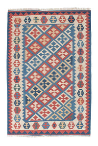 Kelim Rug - Oriental - 180 x 118 cm - blue