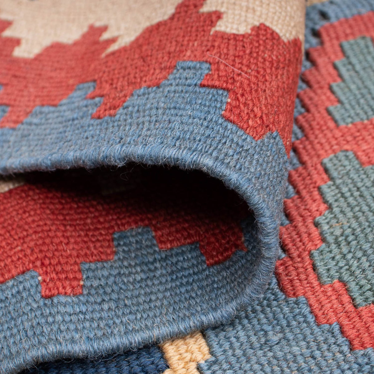 Kelim Rug - Oriental - 179 x 108 cm - blue