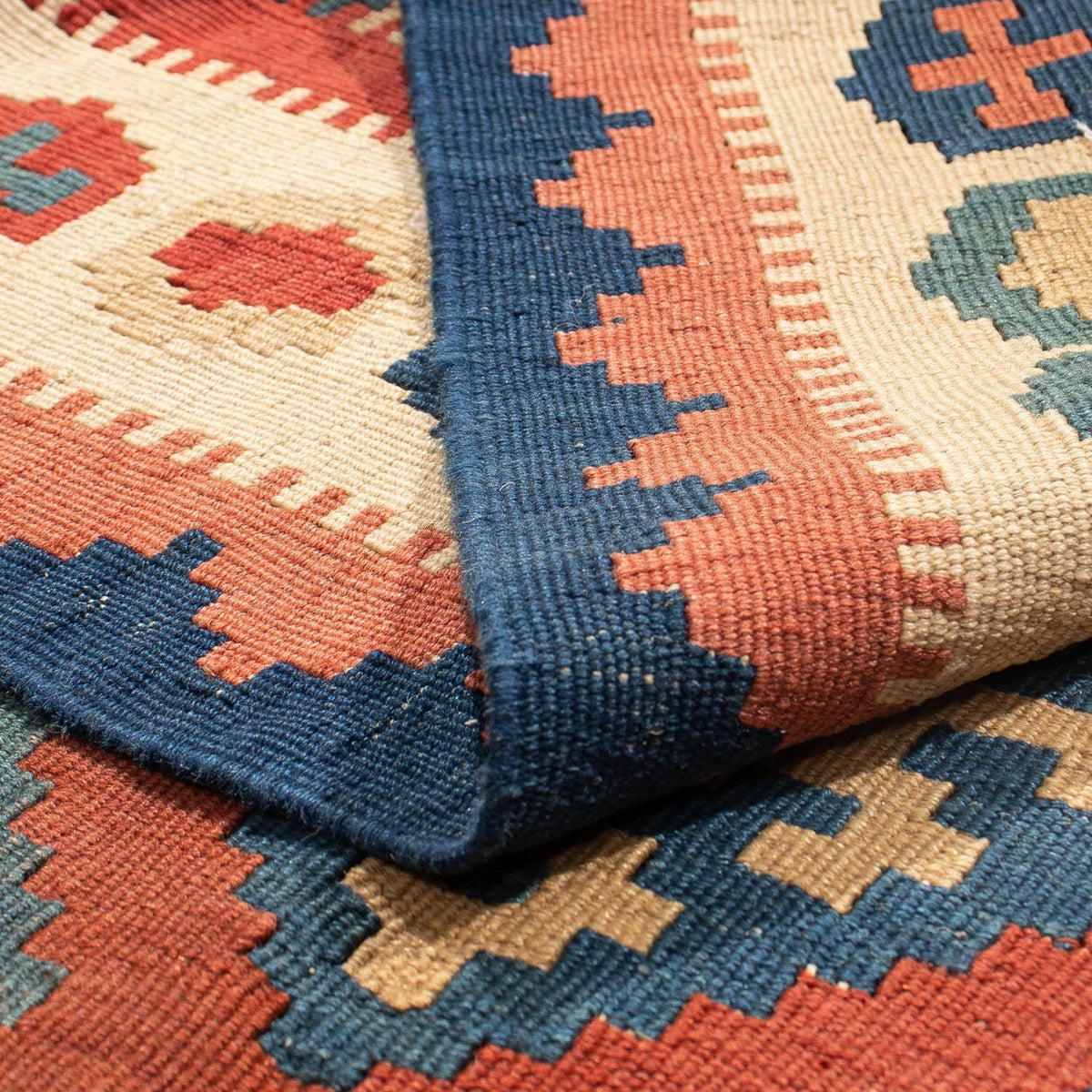 Kelim Rug - Oriental - 150 x 97 cm - red