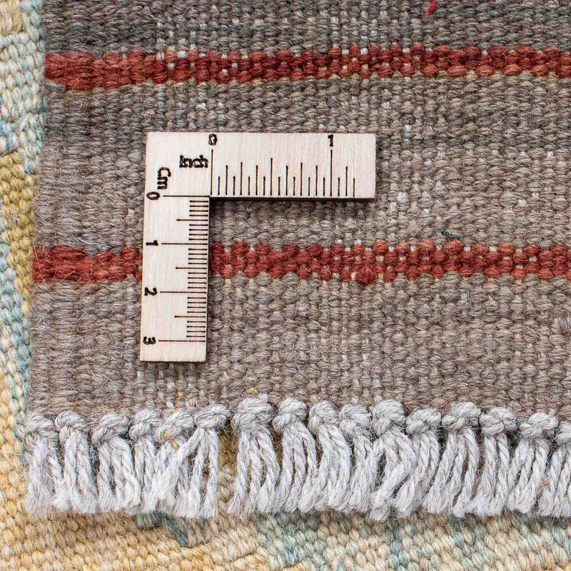 Runner Kelim Rug - Splash - 193 x 63 cm - beige