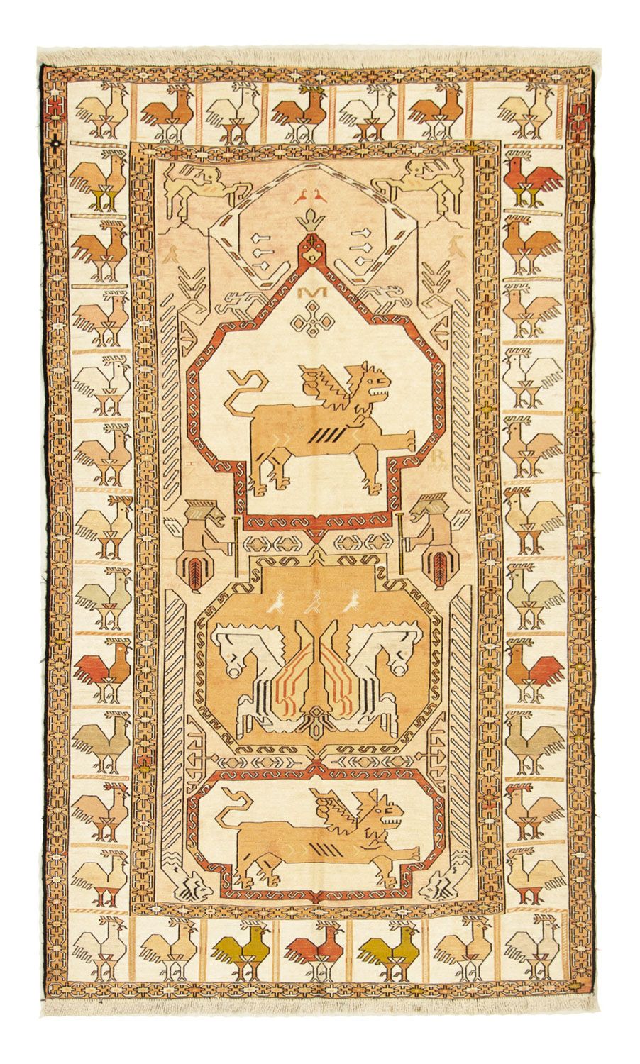 Perser Rug - Tabriz - 200 x 119 cm - beige