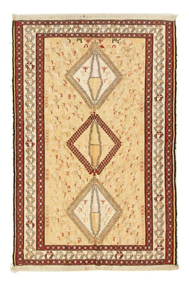 Kelim Rug - Oriental - 187 x 126 cm - beige
