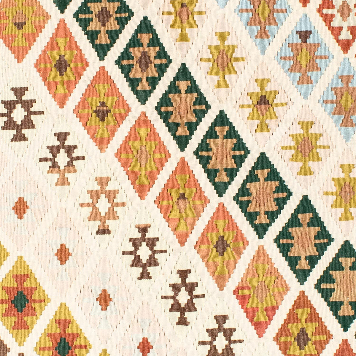 Kelim Rug - Oriental - 203 x 155 cm - beige