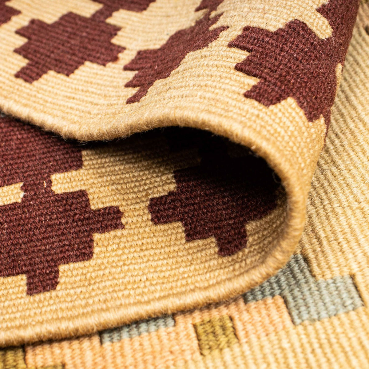 Kelim Rug - Oriental - 216 x 150 cm - light beige