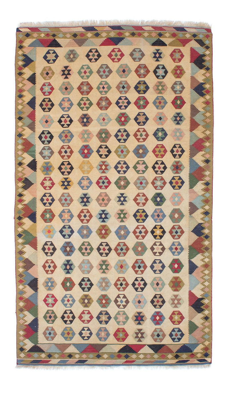Kelim Rug - Oriental - 216 x 127 cm - beige