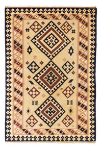 Kelim Rug - Oriental - 214 x 140 cm - beige