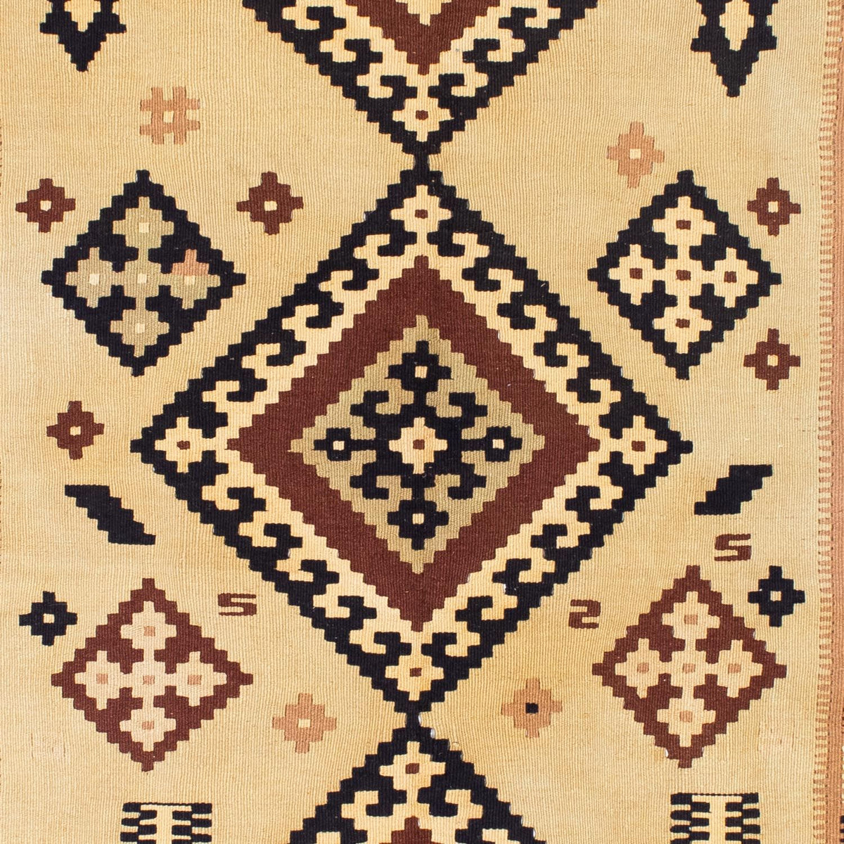 Kelim Rug - Oriental - 214 x 140 cm - beige