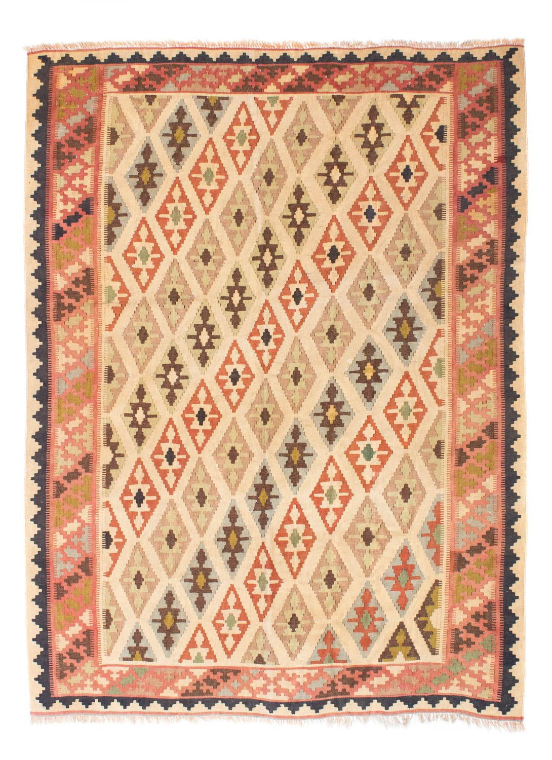Kelim Rug - Oriental - 190 x 144 cm - beige