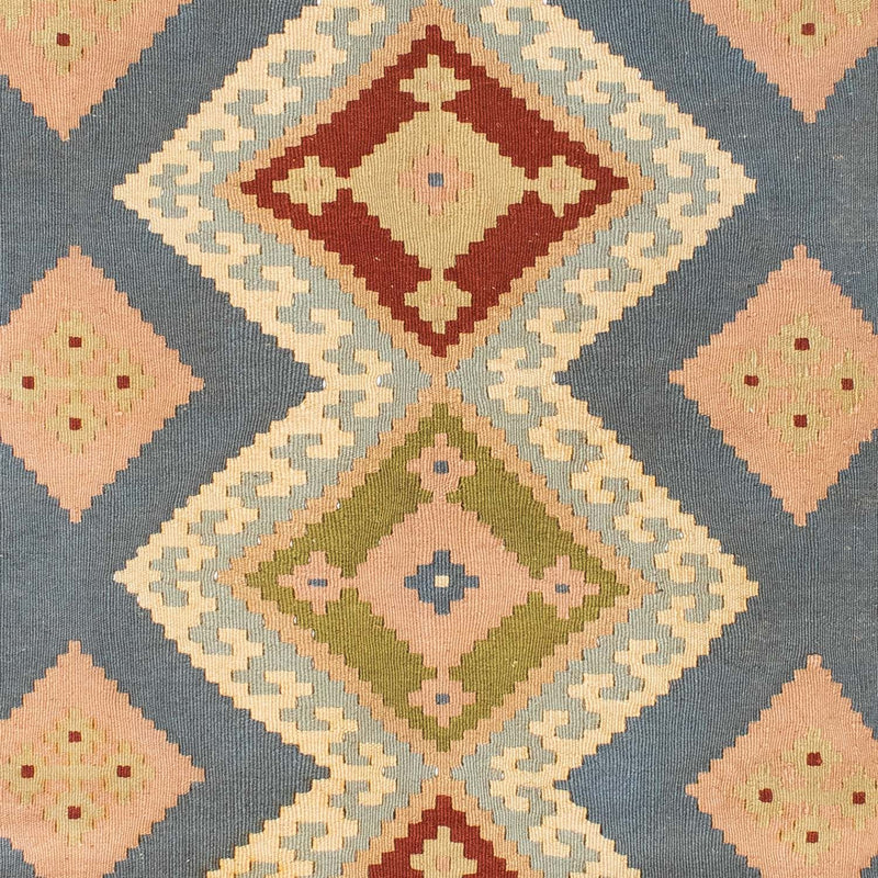 Kelim Rug - Oriental - 200 x 130 cm - light blue