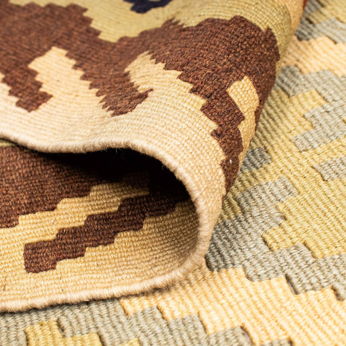 Kelim Rug - Oriental - 200 x 147 cm - beige