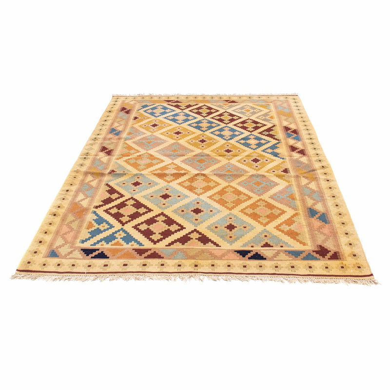 Kelim Rug - Oriental - 190 x 142 cm - light brown
