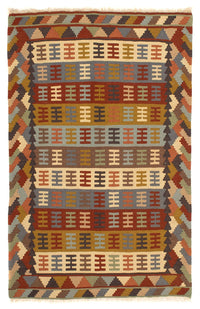 Kelim Rug - Oriental - 156 x 100 cm - multicolored