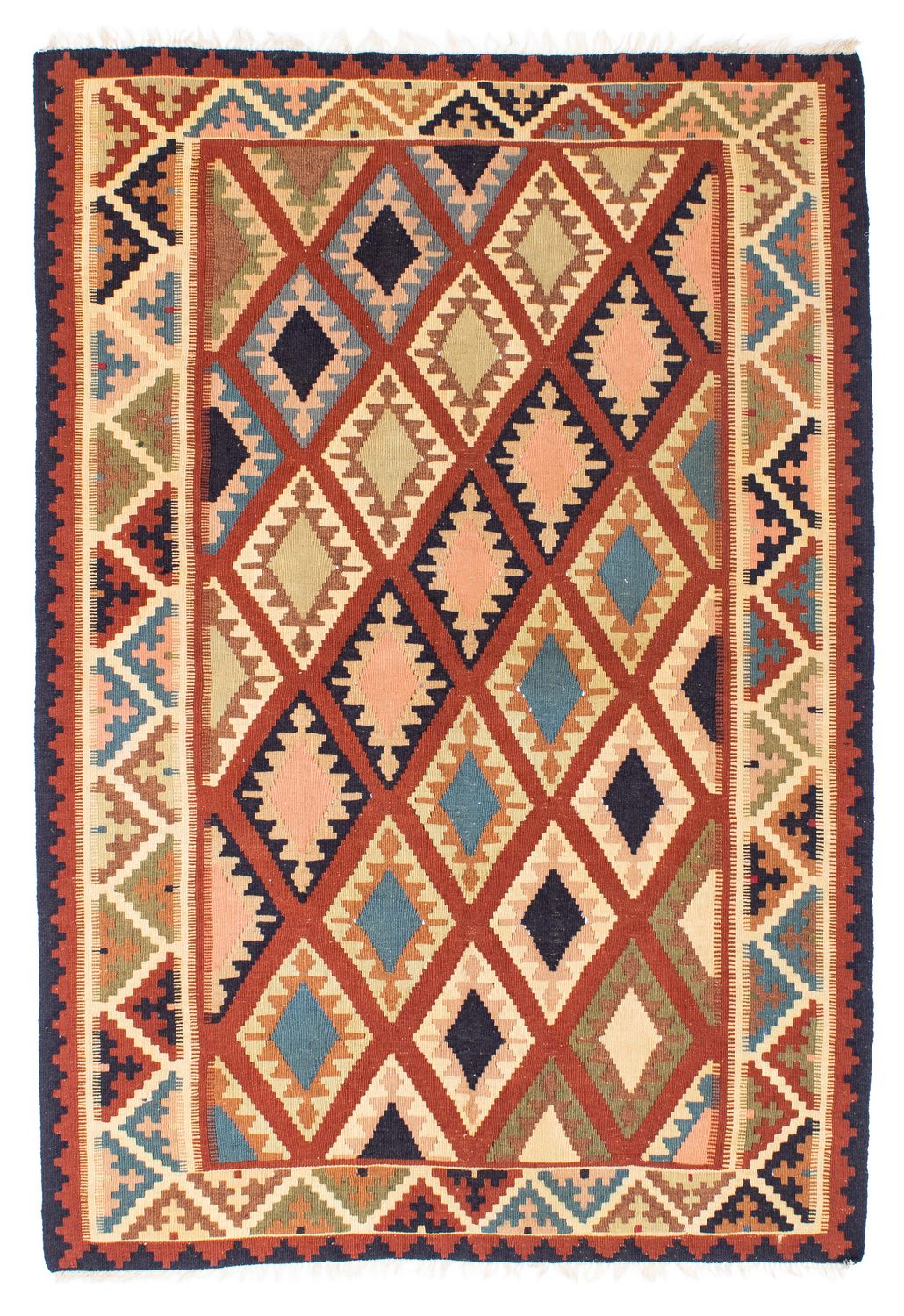 Kelim Rug - Oriental - 182 x 121 cm - multicolored
