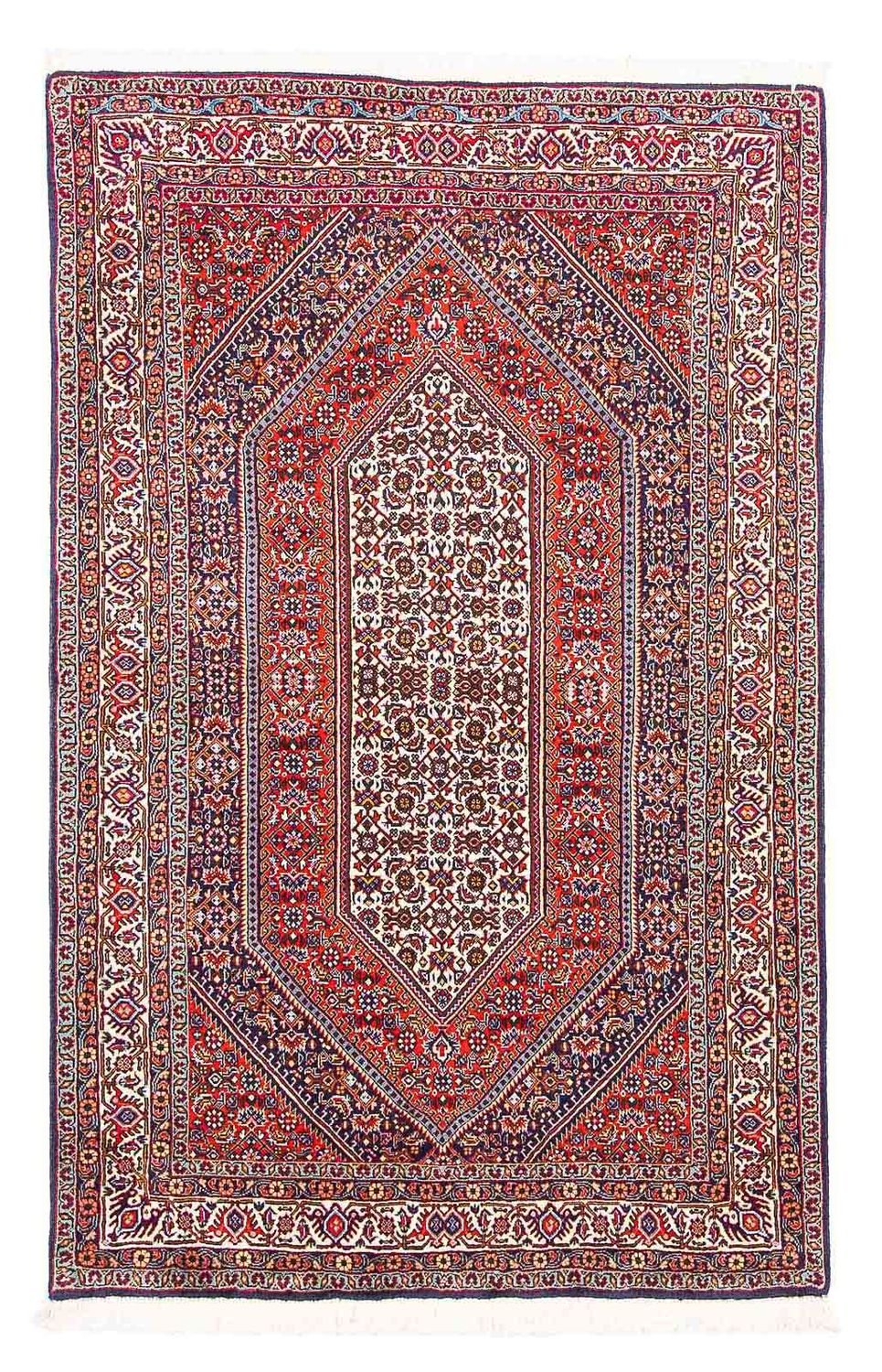Perser Rug - Bidjar - 159 x 106 cm - red