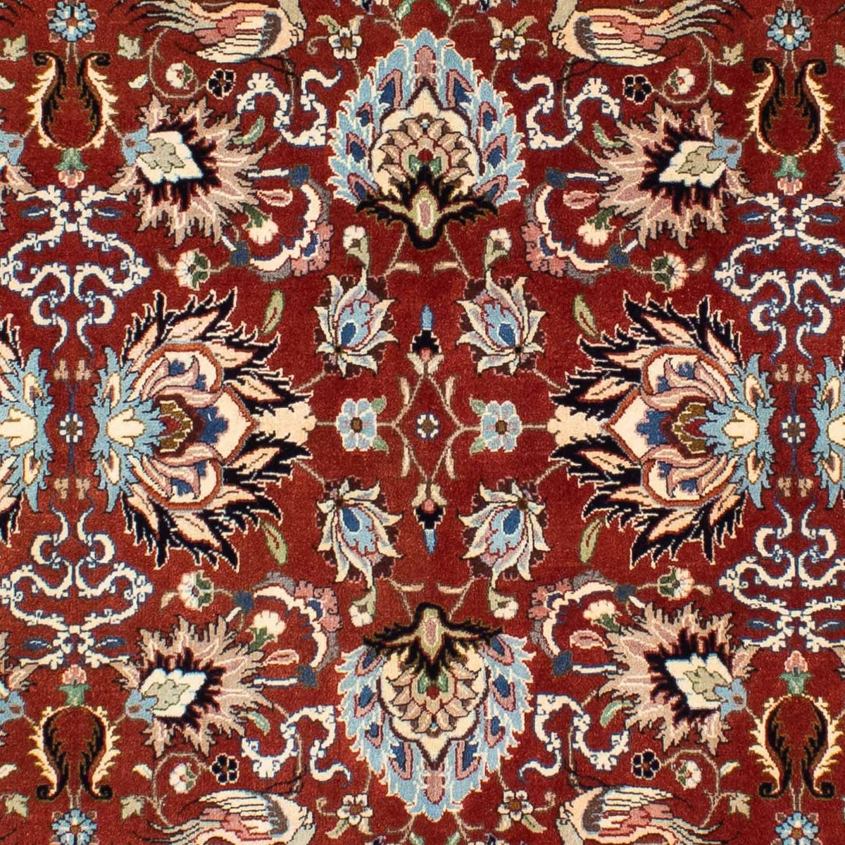 Perser Rug - Ghom - 232 x 180 cm - dark red