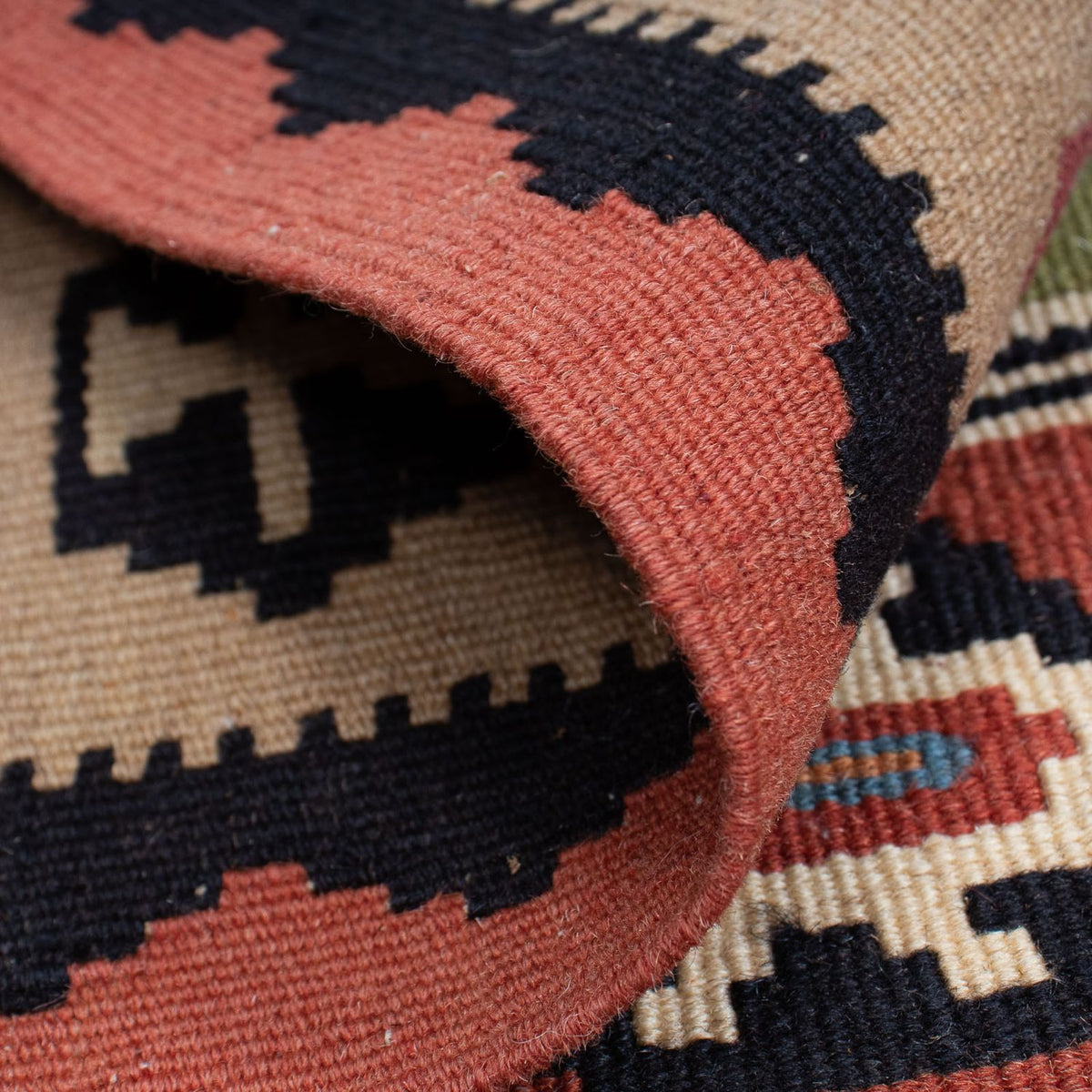 Kelim Rug - Oriental - 144 x 105 cm - multicolored