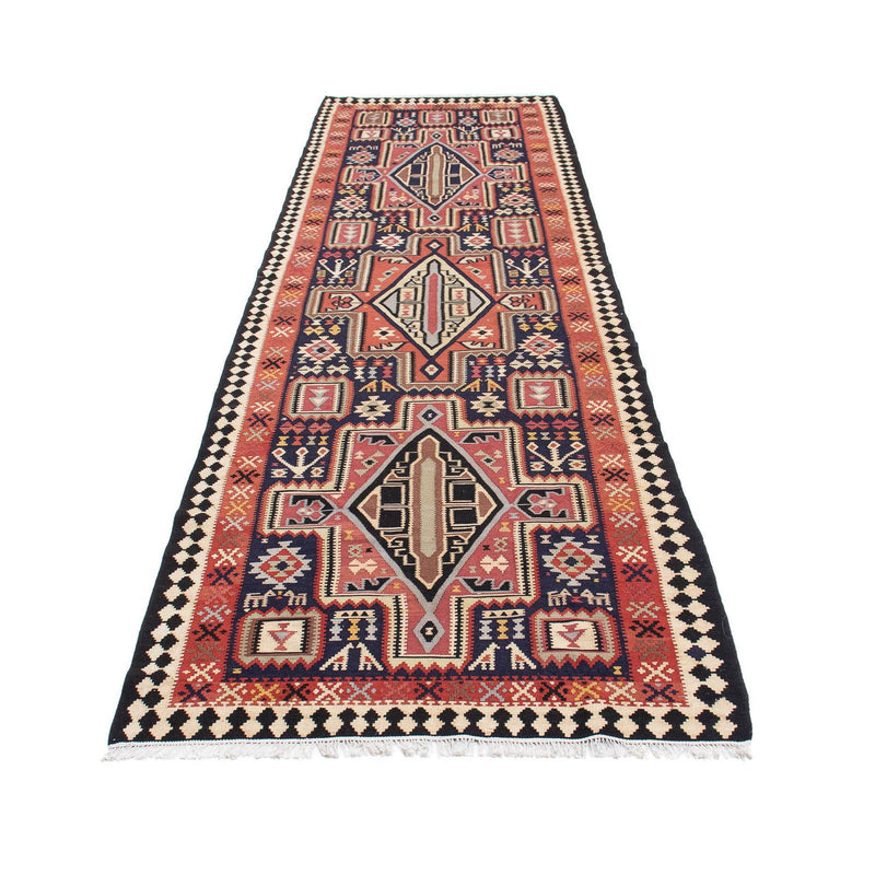 Runner Kelim Rug - Oriental - 382 x 102 cm - multicolored