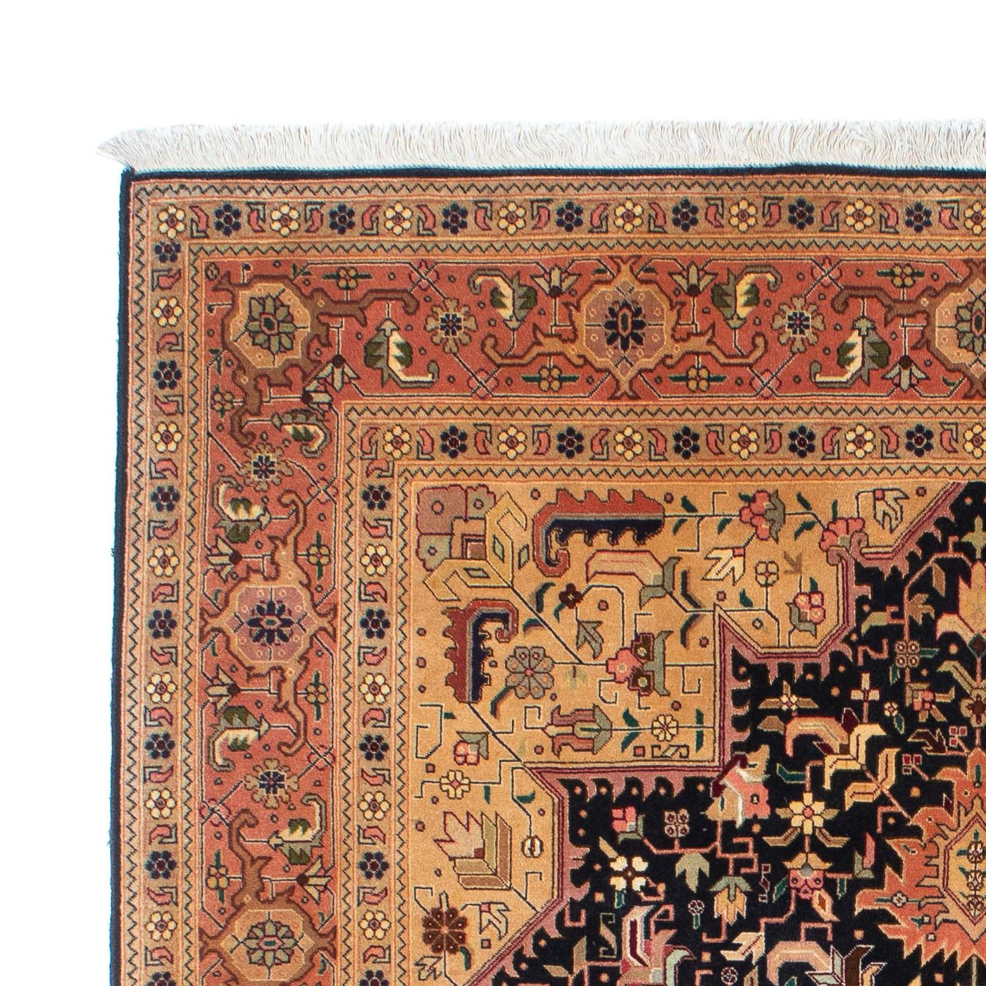 Tabriz - 50 Raj Rug 203x150cm - Persian Rugs