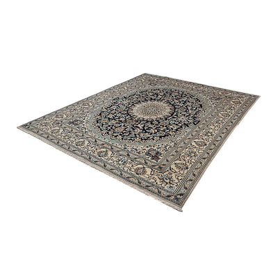 Perser Rug - Nain - 244 x 196 cm - dark blue