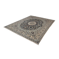 Perser Rug - Nain - 244 x 196 cm - dark blue