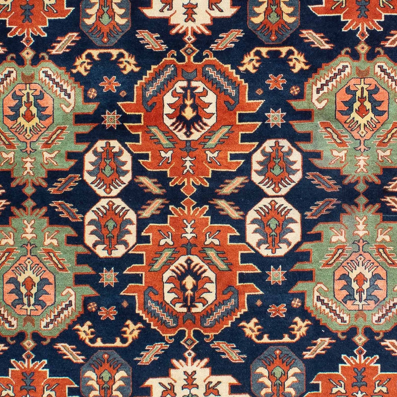 Gabbeh Rug - Kashkuli Perser square  - 205 x 200 cm - dark blue