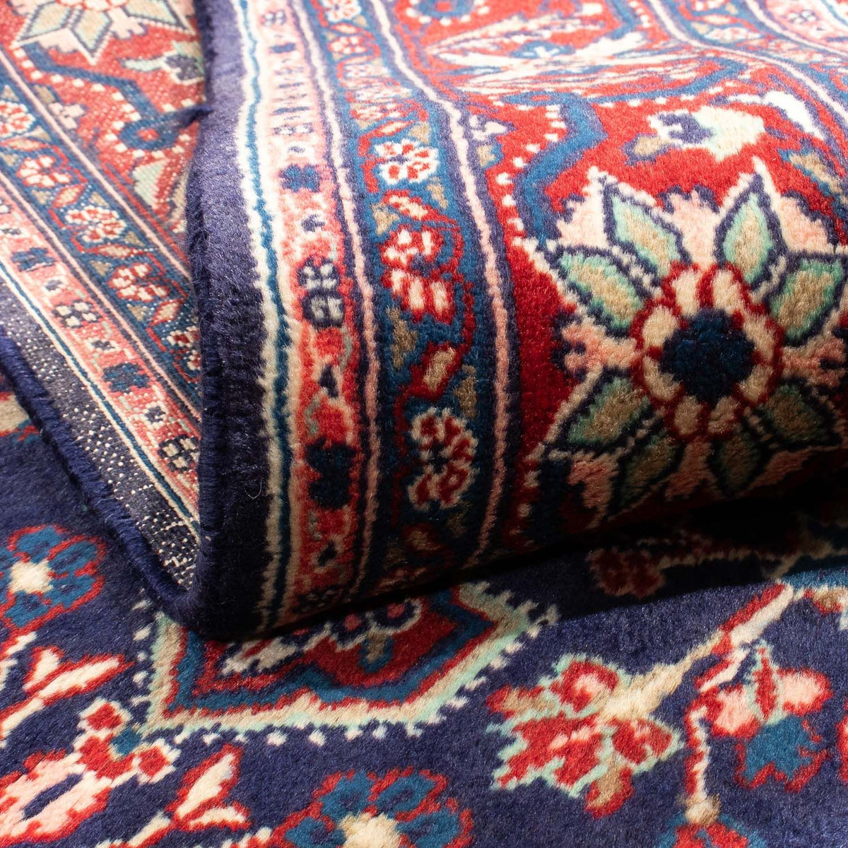 Perser Rug - Nomadic - 211 x 132 cm - dark blue