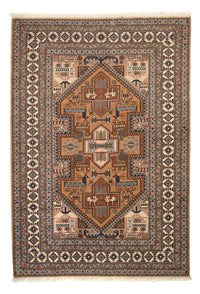 Perser Rug - Nomadic - 197 x 144 cm - light brown