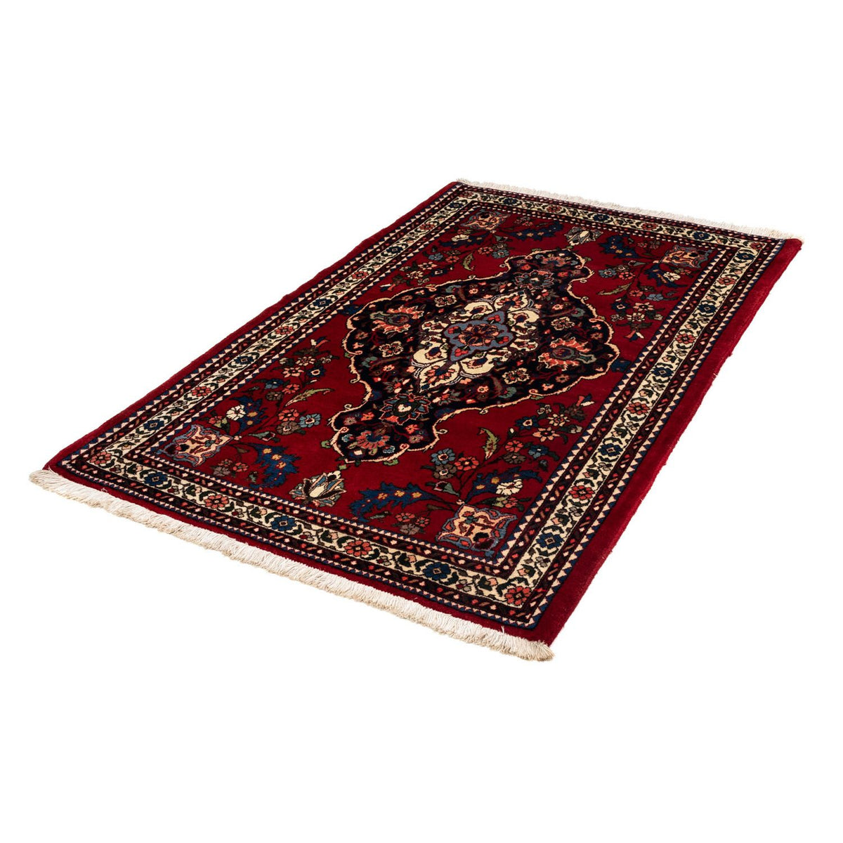 Perser Rug - Nomadic - 162 x 110 cm - dark red